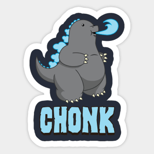 King of the Chonks Sticker